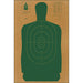 Action Target B-27 Cardboard Target (Green)