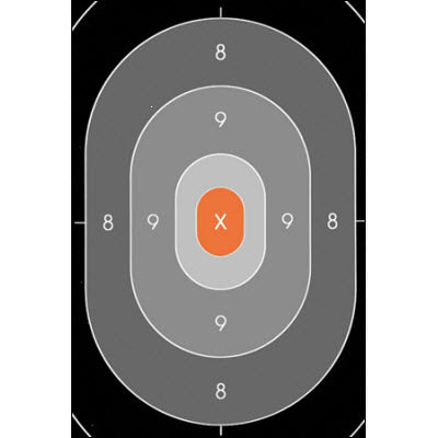 Action Target B-27 Target Repair Center (Black, Gray, and Orange)