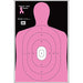 Action Target B-27E "Shoot for the Cure" Breast Cancer Target (Pink)