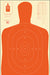 Action Target B-27E Economy Target (Orange)