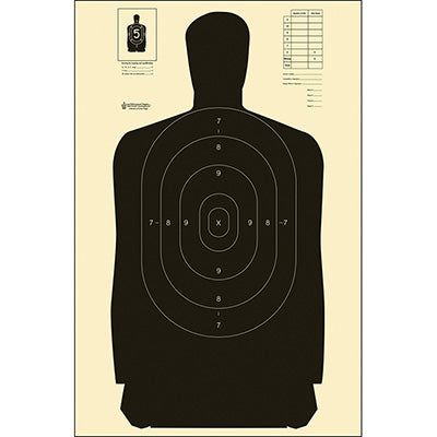 Action Target B-27 Standard Target (Black)