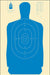 Action Target B-27 Standard Target (Blue)