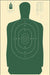 Action Target B-27 Standard Target (Green)