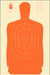 Action Target B-27 Standard Target (Orange)