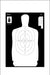 Action Target B-34 Reverse Qualification Target