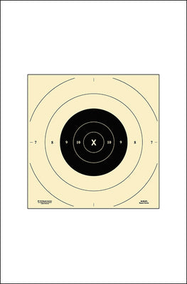 Action Target 25-Yard Timed and Rapid Fire Pistol Target (B-8) Repair Center