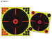 ACTION TARGET Shoot-N-C 12" Round "X" Splatter Target