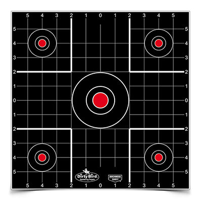 Action Target Dirty Bird 12" Sight-In Target (100 Pack)