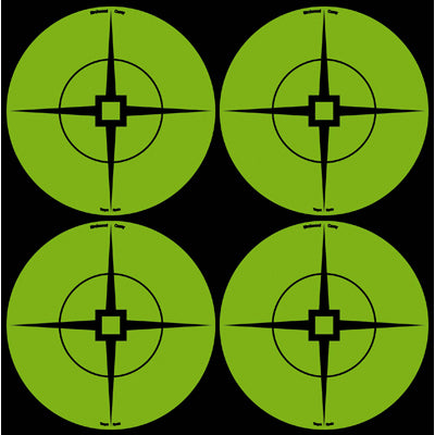 Action Target 3" Green Self-Adhesive Target Spots (10 Sheets)