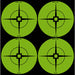 Action Target 3" Green Self-Adhesive Target Spots (10 Sheets)