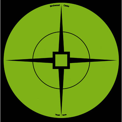 Action Target 6" Green Self-Adhesive Target Spots (10 Sheets)