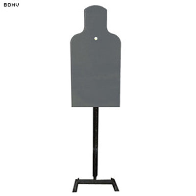 Action Target LET Steel Bobber E-Silhouette Target and Vertical Stand