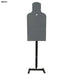 Action Target LET Steel Bobber E-Silhouette Target and Vertical Stand