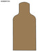 Action Target Double Wall Cardboard Military E-Silhouette Bobber Target