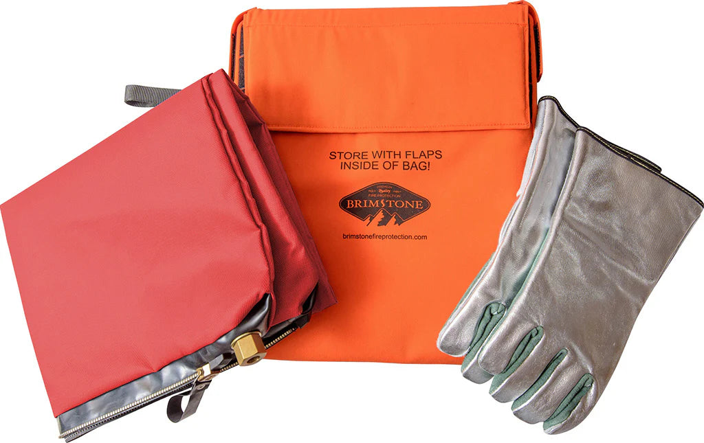 Brimstone Battery Fire and Smoke Containment Kit - Large Laptop Preventer™ HD and Preventer Plus™ - 100 Wh /20,000 mAh Tested