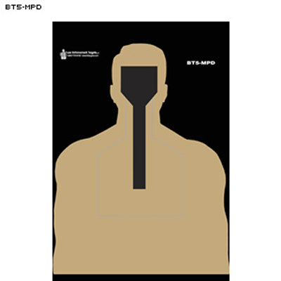 Action Target Milwaukee (WI) PD Modified BT-5 Qualification Target