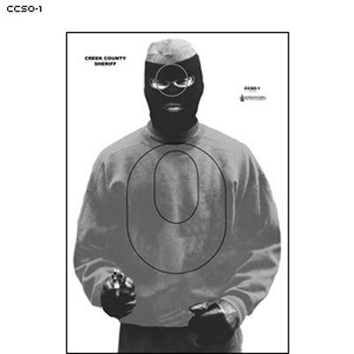 Action Target Creek Co. (OK) Sheriff's Office CLEET Photo Target