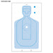 Action Target Contra Costa Co. PD Training Cardboard Target