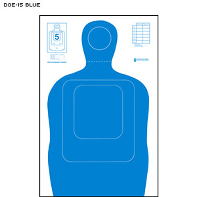 Action Target US Dept. of Energy TQ-15 Qualification Target (Blue)