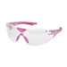 ACTION TARGET Elvex Avion Pink Shootg Glsses Clear Sml