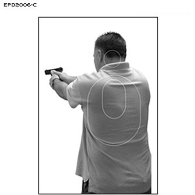 Action Target Edmond (OK) PD CLEET Style Training Target (Version C)