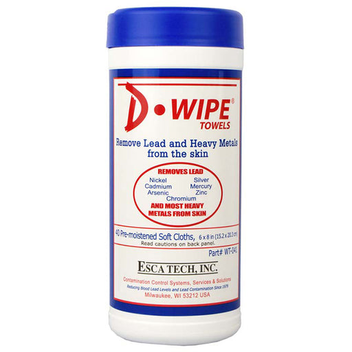 ACTION TARGET ESCA Tech D-Wipe Towels -40ct Canister-