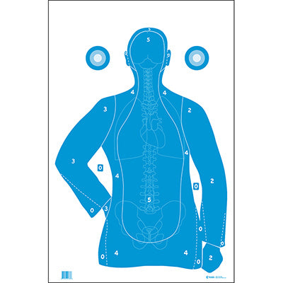 Action Target B-21E Qualification Target w/ Vital Anatomy