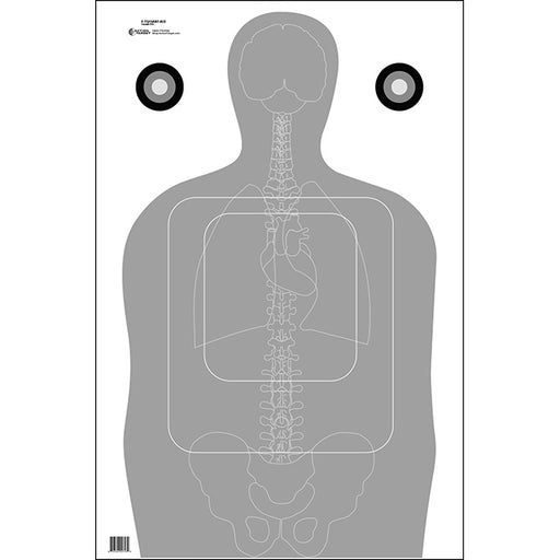 ACTION TARGET TQ-15 Qual Target w/ Vital Anatomy