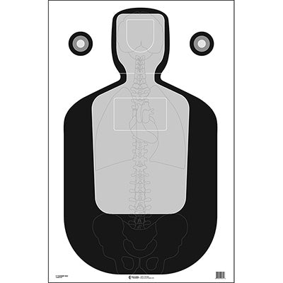 Action Target TQ-19 Qualification Target w/ Vital Anatomy