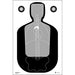 Action Target Tarrant Co. College (TX) TQ-19 Qualification Target w/ Vital Anatomy