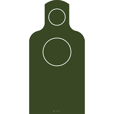 Action Target USAF Handgun Practice Target