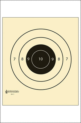 Action Target FBI Bull's-Eye Training Target