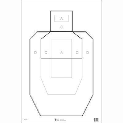 Action Target Fairfield (CA) Police Training Target