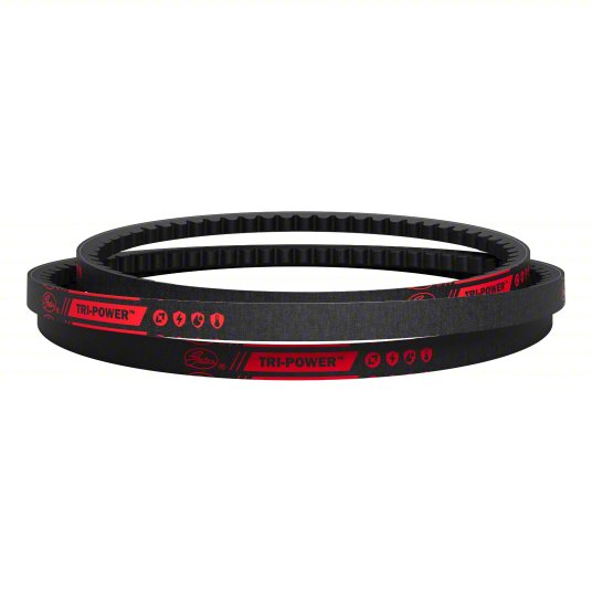 Clearance - Gates V-Belt: BX36, Polyester, 39 in Outside, 21/32 in Top Width, 0.406 in Thick