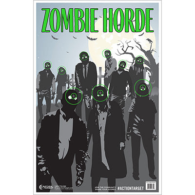 Action Target Zombie Horde Target