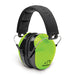 Action Target Walker's Dual Colored Passive Muff - Hi Vis Green