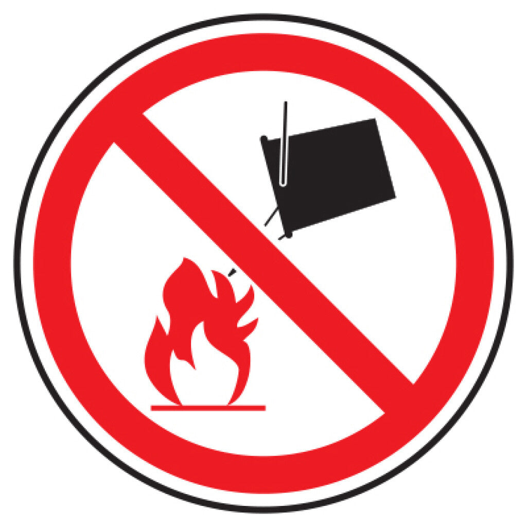 LABELMASTER Sign - Apply No Water 24