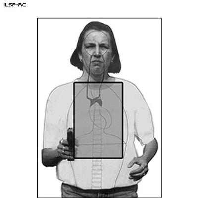 Action Target Illinois State Police Basic Training Target