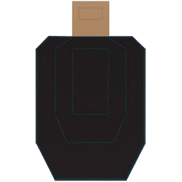 Target One Ipsc Action Target Hard Cover IPSC Cardboard Target (Version 1) — Pelican Supply