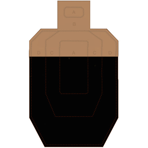Action Target Hard Cover IPSC Cardboard Target (Version 4)