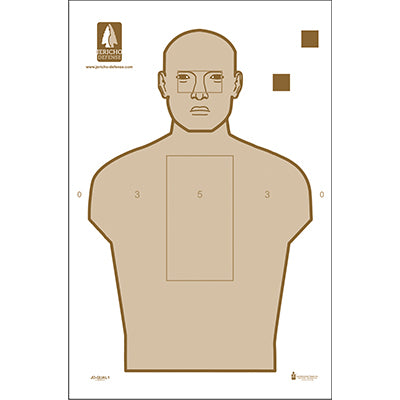 Action Target Jericho Defense Qualification Target