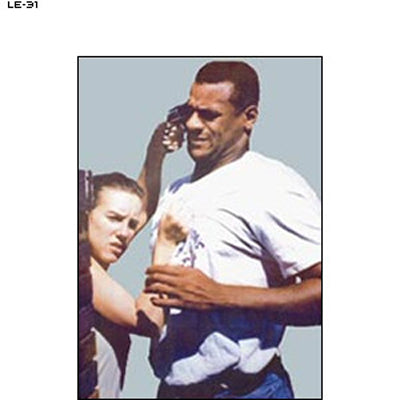 Action Target Woman w/ Male Hostage Split Second Target