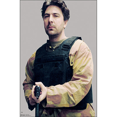 Action Target Man in Tactical Vest Split Second Target