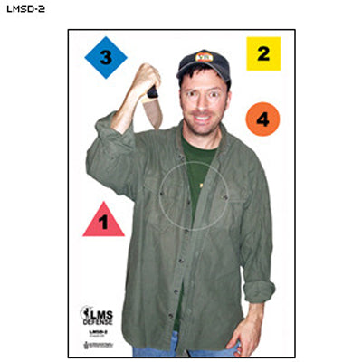 Action Target LMS Defense Tactical Firearms Front View Target