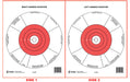 Action Target Right & Left Handed Handgun Feedback Target