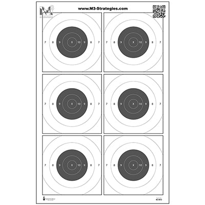 Action Target M3 Strategies Multi-Purpose Training Target (Version 5)