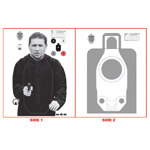 Action Target 2021 MPTC-Massachusetts Two-Sided Qualification Target