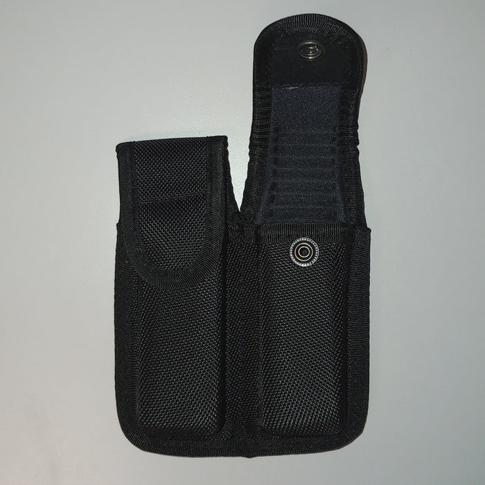 Clearance - Double Magazine Belt Pouch - Snap Closure