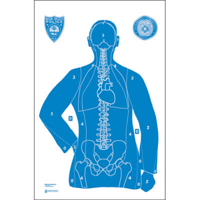 Action Target Miami Beach (FL) PD Training Target