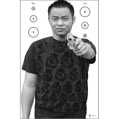 Action Target Missouri POST Qualification Target (Version 6B)